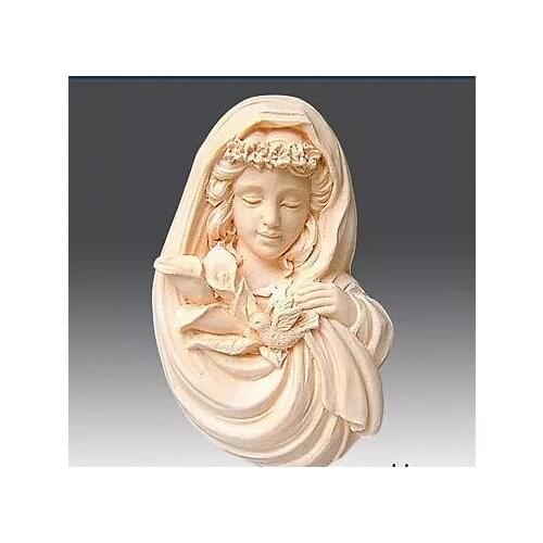 Goddess Soap Mold Design Flower Silicone Soap Mold Molds Moulds Silicone Rubber PRZY Eco-friendly No.l001