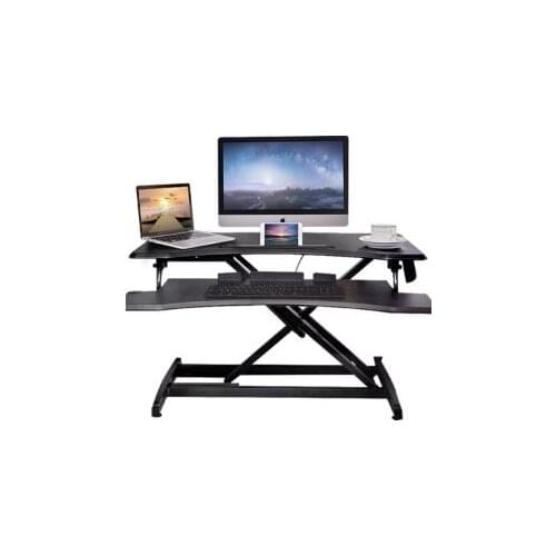 Large desktop standing office computer lifting table display stand lifting lifting foldable computer table