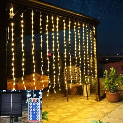 GEFENSI LED Garlands Icicles