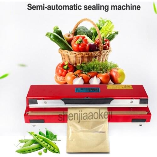 Food sealing machine hand pressure household small Manual Sealer Kraft paper bag/Plastic bag/Foil bag sealing machine Commercial