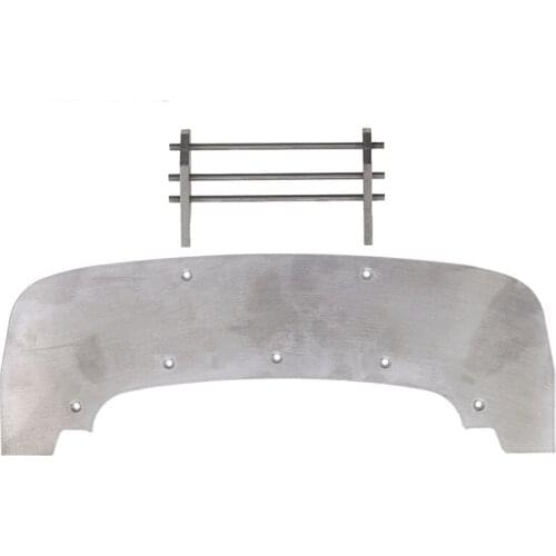 Metal Front Bumper Chassis Armor Protection Skid Plate for ARRMA 1/7 Felony Infraction Limitless RC Car Upgrade Parts