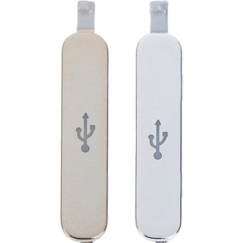 2pc USB Charge Port Flap Cover for Samsung Galaxy S5 Charge Port Dust Plug Mobile Cell Phone Dustproof Plug Replacement