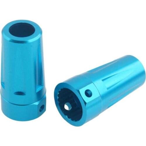 RC AXIAL AX31012 Blue Aluminum Rear Knuckle 2P For 1:10 Yeti 90026