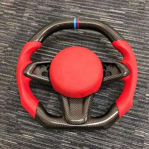 Supercar Cuatomized Carbon Fiber Steering Wheel Alcantara Perforated Leather compatible for BMW Z4 2009-2013 Mercedes-Benz