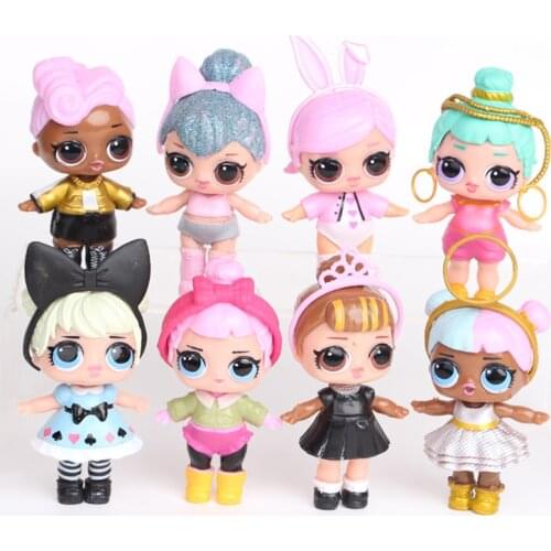 8pc/set Unicorn Poop Cute Interactive Doll Stress Relief Toys Funny Gift Sensory Decoration For Childrens Birthday Gifts