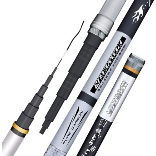 Telescopic Power Hand Olta Ultra-light Super Hard Fish Rod 8/9/10/12.13/14/15m 28 Tune Long Section Fishing Pesca Fishing Tackle