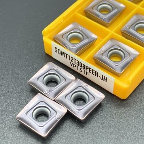 SOMT 12T308 Tungsten Carbide Insert SOMT12T308 JH VP15TF UE6020 US735 High Quality Metal Lathe Tool