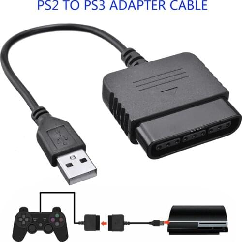 USB Adapter Converter Cable Game Adapter Cable Controller Game Console/PC/Laptop Cord For PS2 to For PS3 Video Game Accessorries