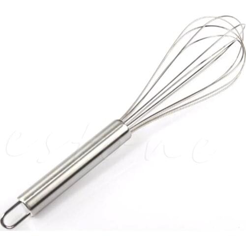New Stainless Steel Hand Whip Whisk Mixer Parts Egg Beater Kitchen Cooking Tools