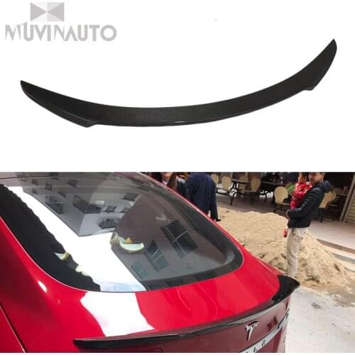 Tail spoiler for Tesla car 6070 75 85 90 D P85D P90D P100D 2012-2017 automobile modeling