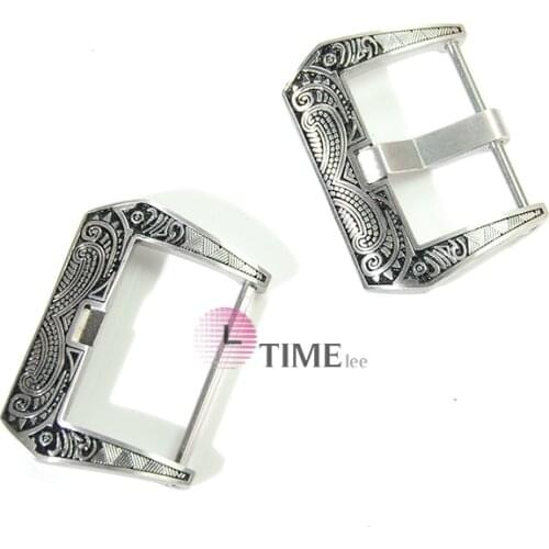 316L Stainless Steel Watch Strap Clasp 22mm Brushed Watch band Buckle for Panerai