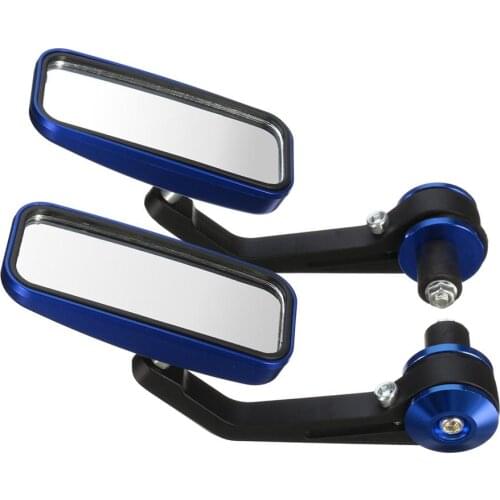 1 Pair Motorcycle Aluminum Rear View Side Mirror View Mirror Motocross Side Mirror Motorcycle Mirror Rearview Moto Accessories
