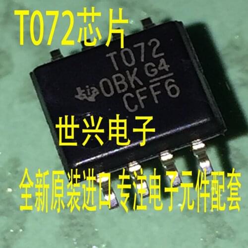 100% New&Original TL072CPSR T072 sop8 In Stock