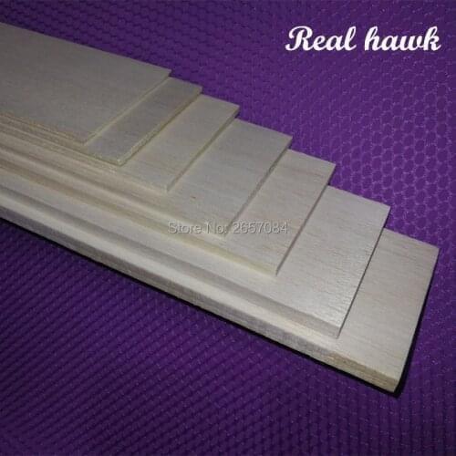 1000x100x6mm AAA+ Balsa Wood Sheets super quality for DIY airplane boat model material