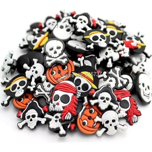 70pcs/lot Hallowmas PVC shoe charms ,shoe accessories, shoe decoration fit Clog for children gift