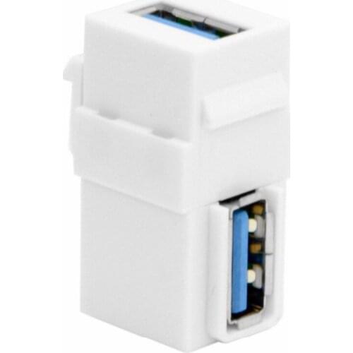 LBSC 90 Degree Right Angled USB 3.0 Adapter,Type A Female to Female Extension