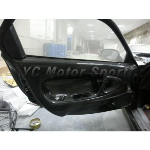 Car Accessories Carbon Fiber Inner Door Card Fit For 1992-1997 RX7 FD3S RHD Door Card Inner Pannel