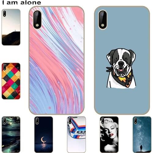 I am alone Phone Case For BQ 4030G Nice Mini 2020 3.97 inch Fashion Color Cute Cartoon Printed Paint Mobile For BQ 4030G