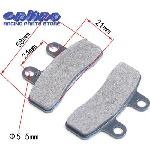 Disc Brake Pads Shoe Pit Dirt Bike ATV SDG SSR Pitster Pro 50cc 70cc 110cc 125cc free shipping