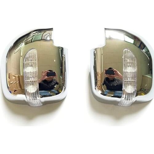 For TOYOTA Hiace Commuter H200 2005 Chrome Door Door Mirror Cover with or without Lamp Styling Accessories