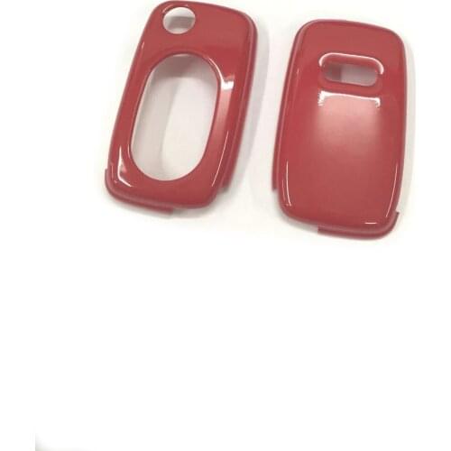 Gloss Red Color Flip Key Remote Key Protection Case For Audi A3 8L A4 B5 B6 TT MK1 A6 C5