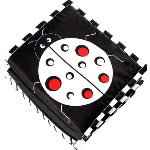 Toys Koala Infant Tummy time Soft Crinkle Activity Book Baby Safe Mirror 3D Activities Textures And Soft Baby Teether