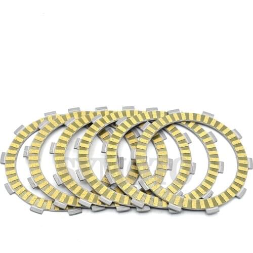 6 PCS Motorcycle Friction Clutch Plates Set For HONDA TRX300 EX Fourtrax 300EX 1993-2008 TRX300X 2009 ATC350X 85-86 XR350R 83-84