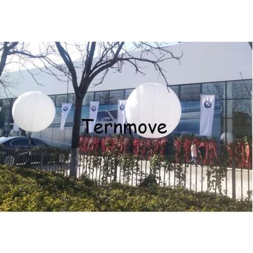 Inflatable air standing balloon advertising tripod pole tripod led light balloon/pole standing lighted balloon