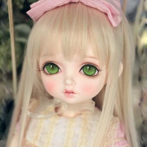 Full Set 1/4 BJD Doll BJD / SD Lovely Bambis Resin Doll With Free Eyes For Baby Birthday Girl Gift