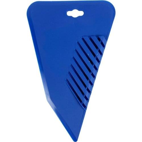 Durable Polygon Wallpaper Scraper Plastic Handle DIY Wallpaper Pressing Plastering Trowel Tool 27x14cm/10.63x5.51 inches