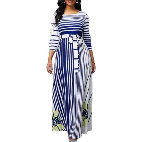 S-5XL Plus Size African Long Dresses For Women 2020 African Clothes Africa Dress Dashiki Ladies Clothing Ankara Africa Dress