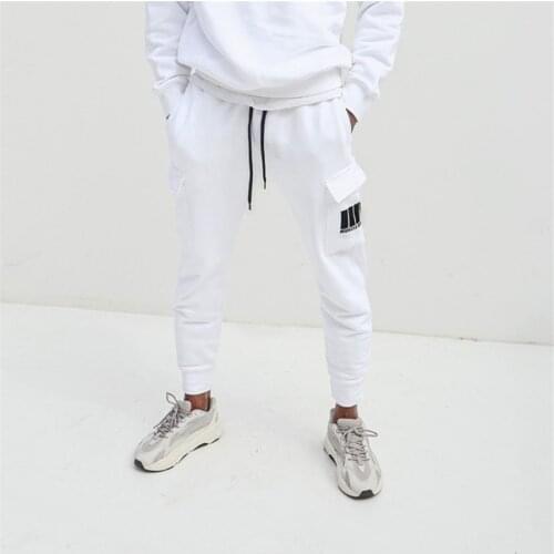 Joggers Sweatpants Mens bodybuilding Casual Pants Gyms Workout Cotton Sportswear Autumn Male Fitness Crossfit Track Pants