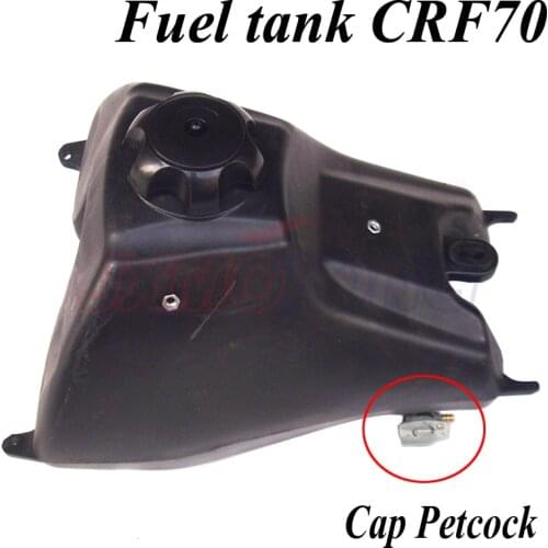 CRF70 fuel tank for dirt bike/pit bike Fuel Petrol Tank with Cap Petcock