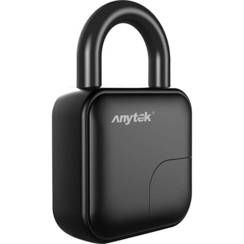 Anytek Fingerprint Padlock IP65 Water & Dust Proof Intelligent Lock Anti-Theft Keyless Electronic Lock For Cabinet Backpack Bike