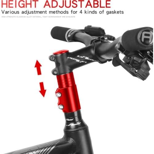 Bike Handlebar Fork Stem Riser Rise Up Extender Extension Heads Up Durable Bicycle Adaptor MTB Mountain Bike Stem Riser