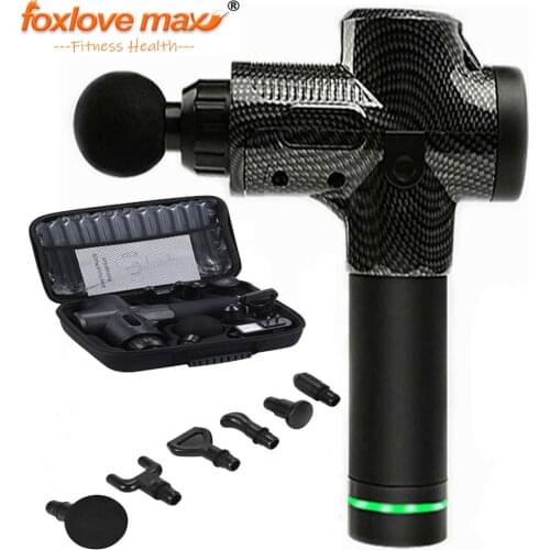 High frequency Massage Gun 30 speed Muscle Relax Body Relaxation Electric Massager with Portable Bag Therapy Gun for fitness