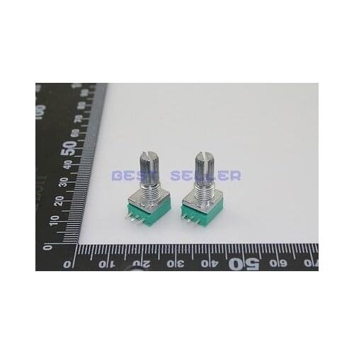 10pcs B20K 20K ohm 3 pin Linear Rotary Potentiometer for power amplifier YB