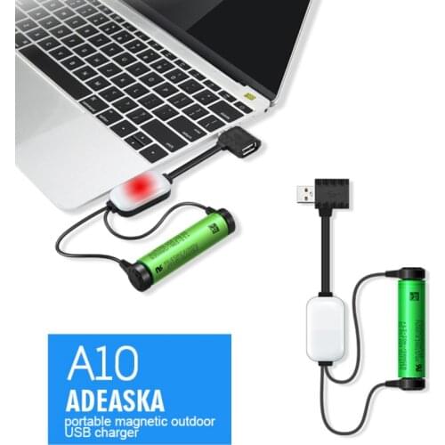 18650 Battery Charger For Li-ion Batteries Multifunction Magnetic USB Charger For Xiaomi Mini Charging/Discharging Power Bank