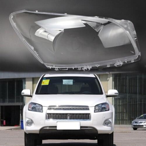 2 pcs for Toyota RAV4 2009-2012 lens lampshade Headlight headlight cover Lens lamp transparent housing Front headlight housing