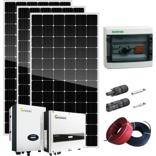 5000W Solar Panels 5kw solar system on grid 5000 watts full set kit