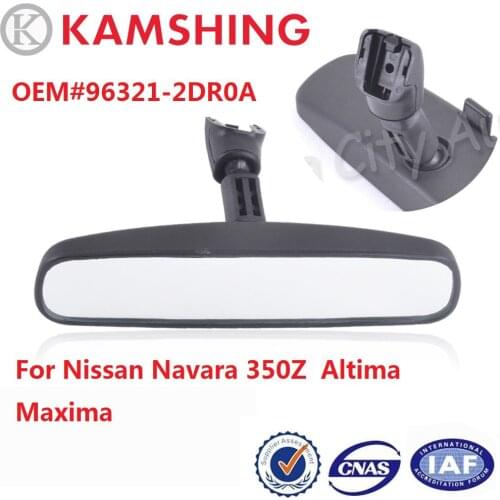 CAPQX For Nissan Navara 350Z Altima Maxima Auto Interior Rearview Mirror Inner Rear View Mirror OEM# 96321-2DR0A / 963212DR0A