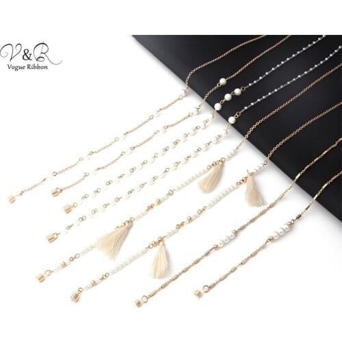 Original Glasses Chain Series with Chain Simulated Pearl Beaded Eyeglasses Sunglasses Chain Cord Neck Cord for Women