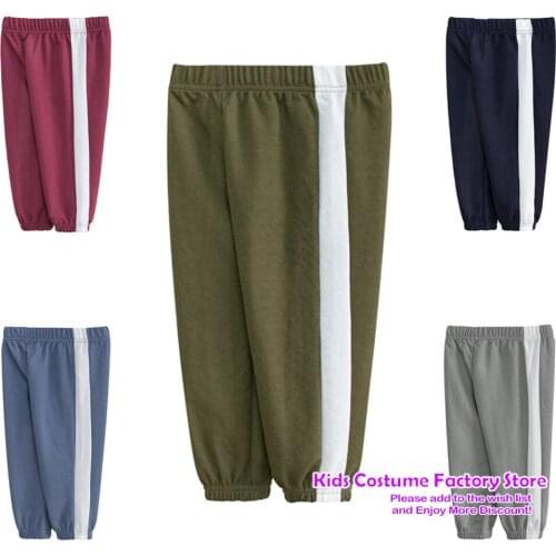 2021 Summer 1-9Years Childrens Mosquito Pants Baby Slacks Pants Kids Boys Trousers Baby Casual Pants Bottoms Clothes