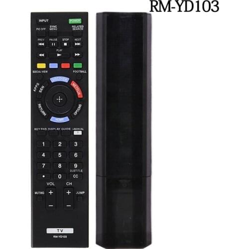 FOR SONY RM-YD103 REMOTE CONTROL KDL32W700B, KDL40W590B, KDL40W600B, KDL42W700B KDL40W600B, KDL42W700B, KDL48W600B, KDL60W630B