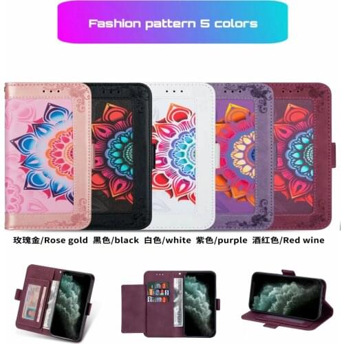 Printing Leather Phone Case For Huawei P20 P30 P40 Pro Lite Mate 10 20 30 Pro Lite Y6 Y7 P Smart 2019 Honor 30 S Pro Cover Case