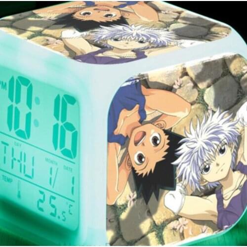 Hot Color Change Digital alarm clocks For Childrens Birthday Gift toys alarm clocks