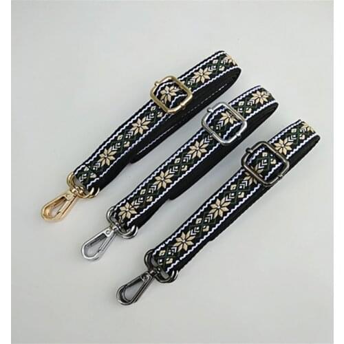 Girl Nylon Colored Women Bag Strap for Crossbody Adjustable Bag Accessories Handle Shoulder Hanger Handbag Straps For Bags Belt