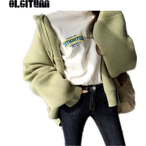 Женские кардиганы с капюшоном OLGITUM China At AliExpress