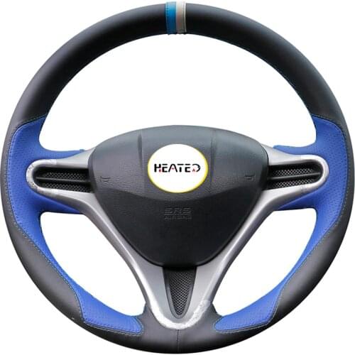 Braiding cover for steering wheel cover for Honda Fit 2009-2013 City 2009-2013 Jazz 2009-2013 Insight 2010-2014 steering wrap