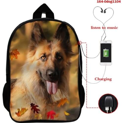 Dog 3D Printing Women Girls Backpack 2021 Travel Shopping New Bag Eco Animal Dog Print Bags Rucksack Mochila Sac A Dos Backpacks